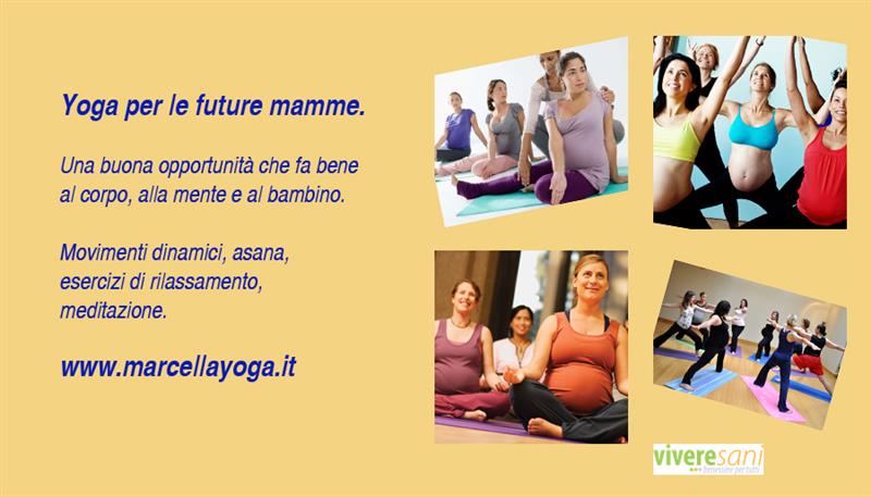 Yoga in gravidanza con Marcella Bertocci